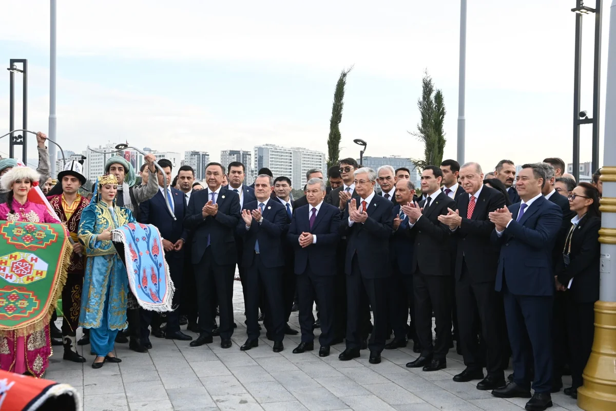 Ceyhun Bayramov Türk Dövlətləri Sivilizasiya Parkının açılışında iştirak edib