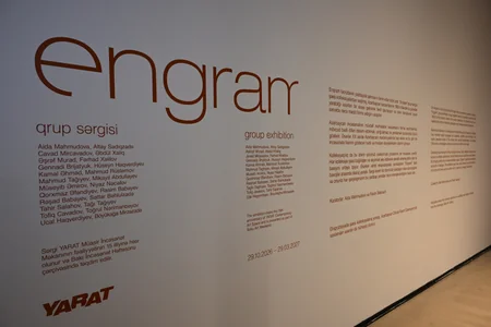 Azərbaycan Rəngkarlığı Muzeyində ENQRAM sərgisi açılıb