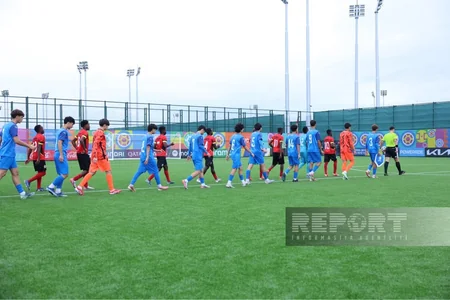 Azərbaycan millisi FIFA U-15 dünya çempionatında Mozambik yığmasına qalib gəlib