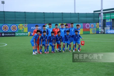 Azərbaycan millisi FIFA U-15 dünya çempionatında Mozambik yığmasına qalib gəlib