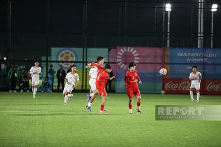 Azərbaycan millisi FIFA U-15 dünya çempionatında Vyetnam yığmasına məğlub olub