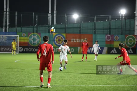 Azərbaycan millisi FIFA U-15 dünya çempionatında Vyetnam yığmasına məğlub olub