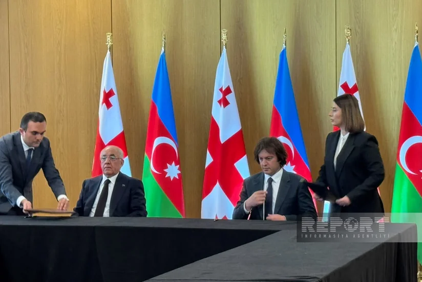 Siqnaxidə Azərbaycan və Gürcüstan arasında ikitərəfli sənədlər imzalanıb