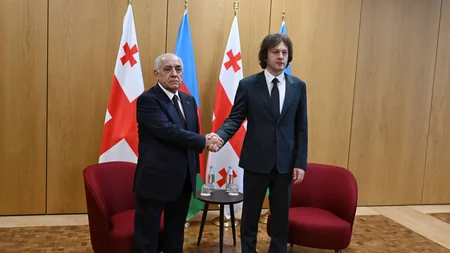 Əli Əsədov və İrakli Kobaxidzenin təkbətək görüşü olub