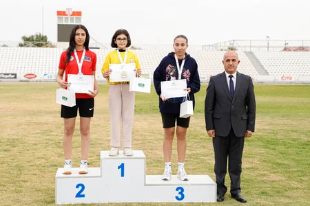 Naxçıvanda məktəblilər arasında atletika üzrə muxtar respublika birinciliyi keçirilib