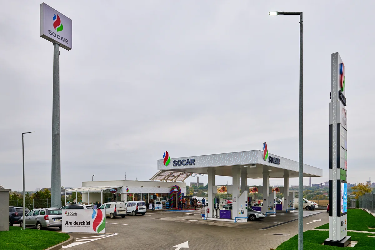 Сеть АЗС SOCAR в Румынии расширилась до 100 станций