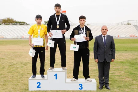 Naxçıvanda məktəblilər arasında atletika üzrə muxtar respublika birinciliyi keçirilib