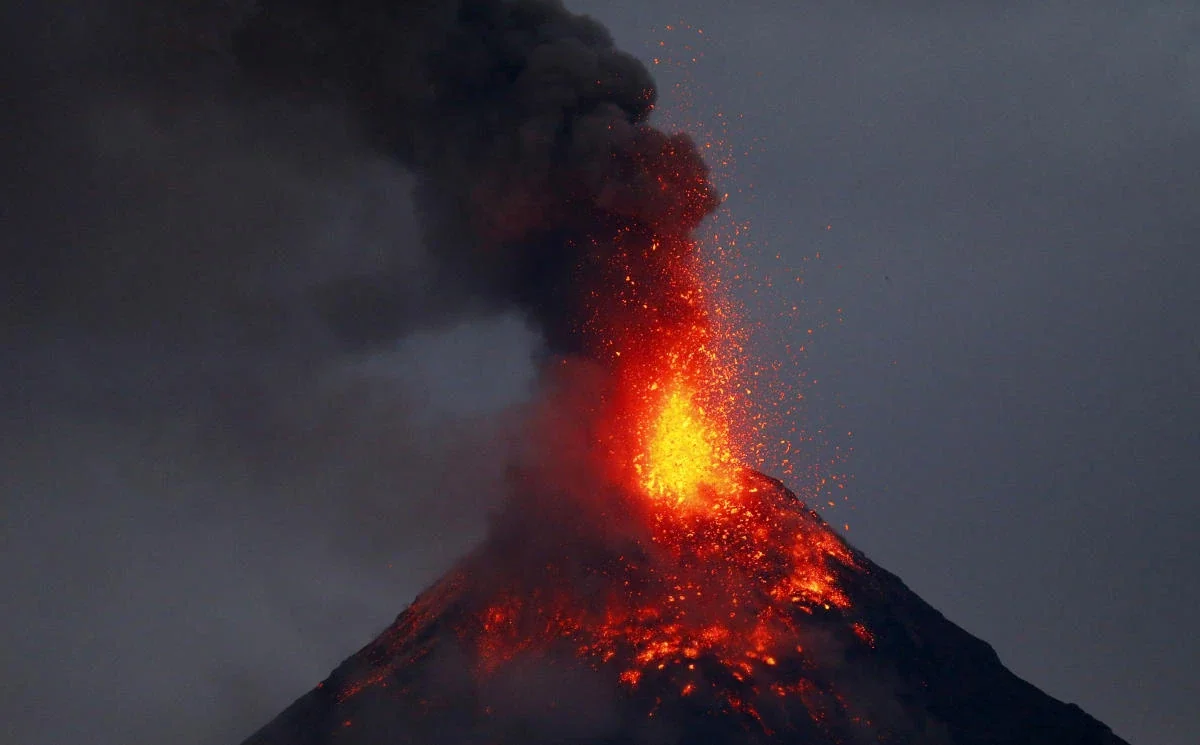 Volcano erupts in Philippines, sends 3-km ash plume above crater