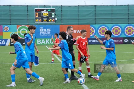Azərbaycan millisi FIFA U-15 dünya çempionatında sonuncu matçını keçirib