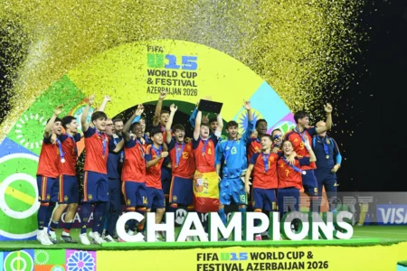 İspaniya millisi Bakıda keçirilən FIFA U-15 dünya çempionatının qalibi olub
