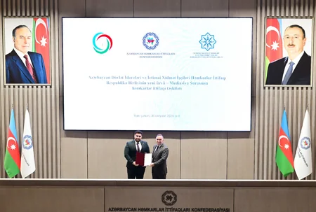 Mediasiya Şurasında ilk həmkarlar ittifaqı təşkilatı yaradılıb