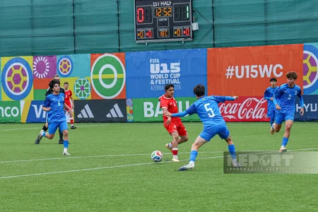 Azərbaycan millisi FIFA U-15 dünya çempionatında sonuncu matçını keçirib