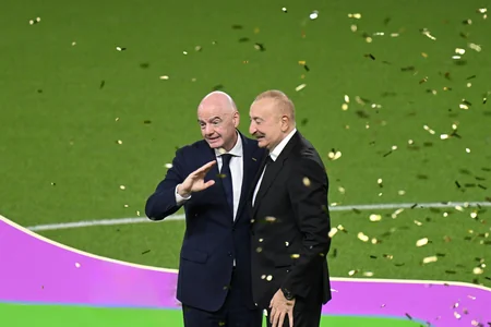 President Ilham Aliyev watches FIFA U-15 World Cup and Festival final, attends award ceremony