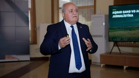 1 Noyabr – Kənd Təsərrüfatı İşçiləri Günü münasibətilə jurnalistlər üçün maarifləndirici təlim keçirilib