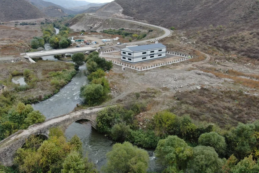 Qubadlıda ilk su elektrik stansiyası tikilir