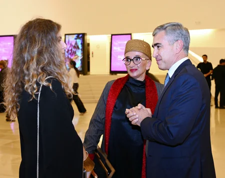 Heydər Əliyev Mərkəzində Art Weekendin rəsmi açılışı olub