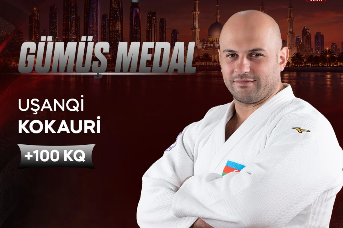 Böyük Dəbilqə: Uşanqi Kokauri gümüş medal qazanıb - Yenilənib