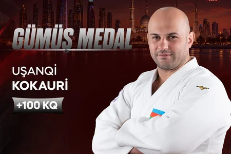 Böyük Dəbilqə: Uşanqi Kokauri gümüş medal qazanıb - Yenilənib