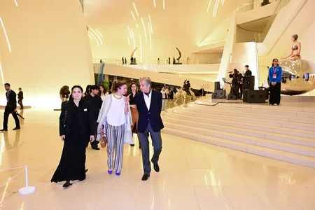 Heydər Əliyev Mərkəzində Art Weekendin rəsmi açılışı olub
