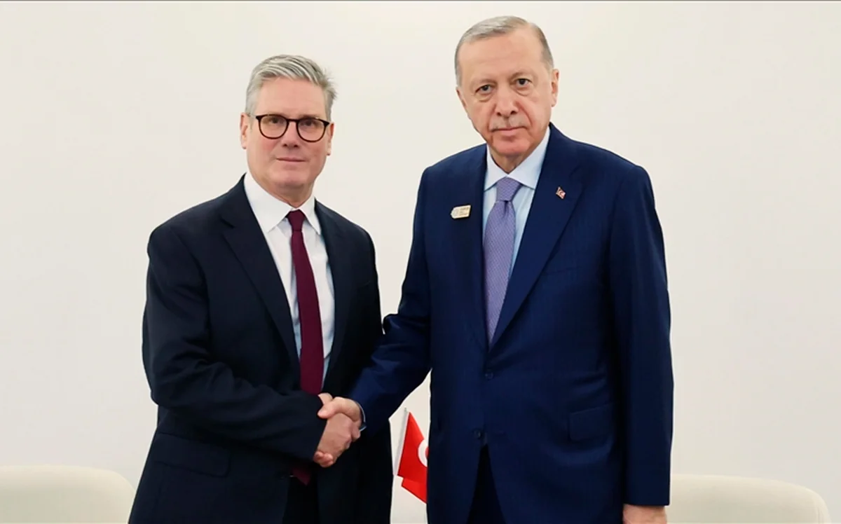Erdogan, Starmer discuss Eurofighter procurement, trade deal update