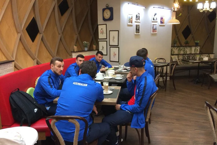 Azerbaijani national team leaves for Zagreb for match with Croatia - PHOTO