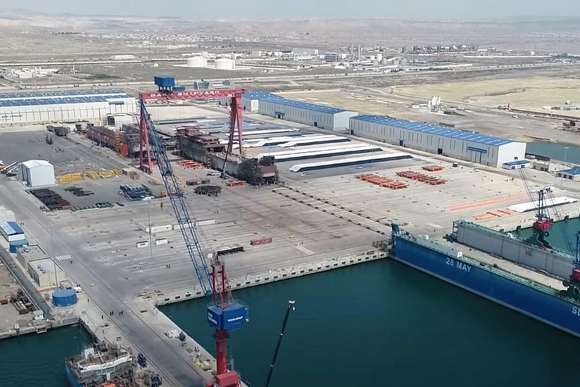 VIDEO REPORT from largest shipyard in Caspian basin