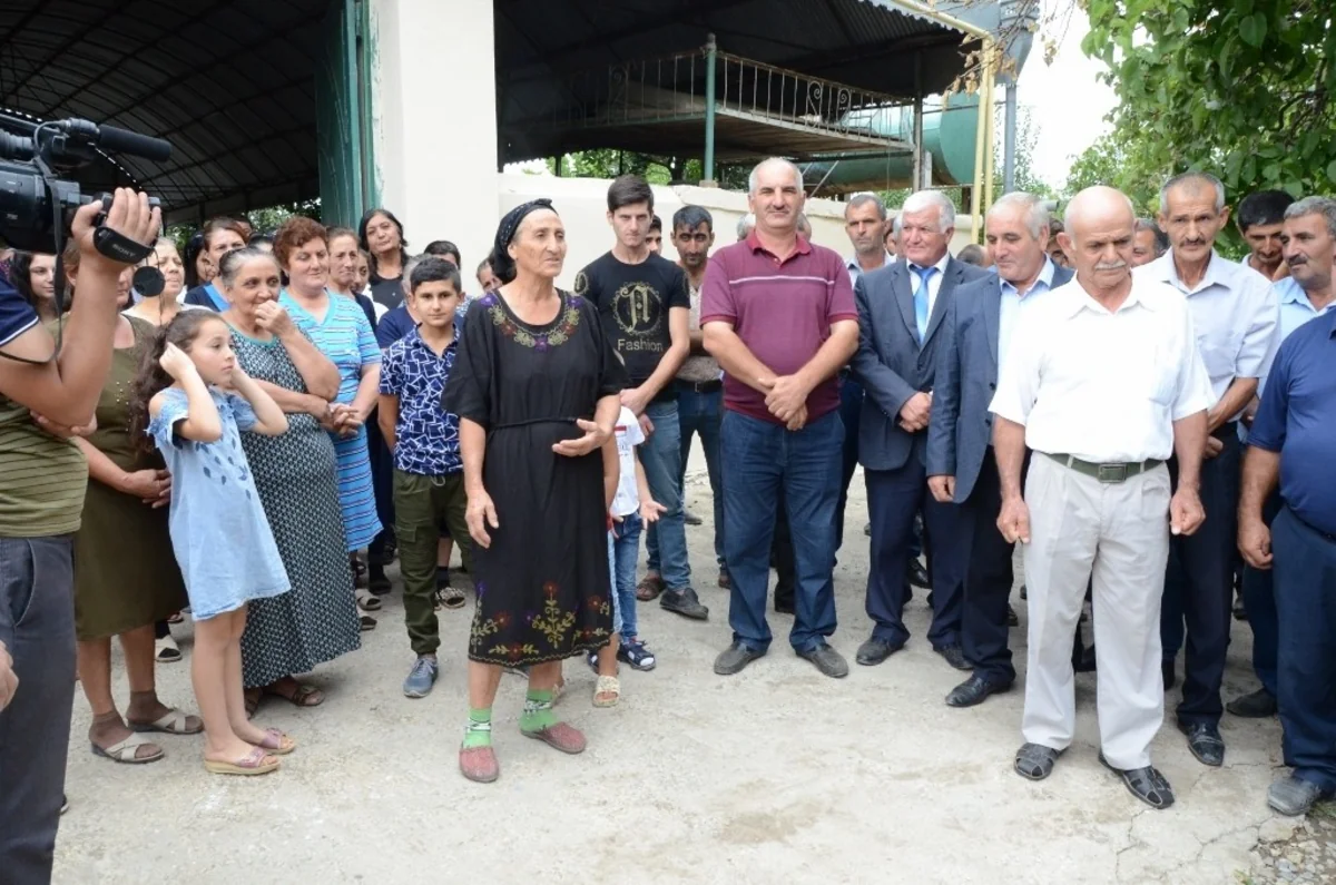 Goranboyun iki kəndinə qaz verilib