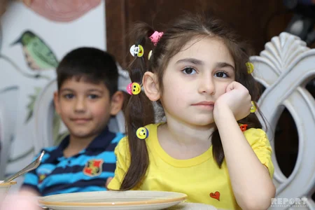 Bakıda valideyn himayəsindən məhrum olunmuş uşaqlar üçün şənlik keçirilib