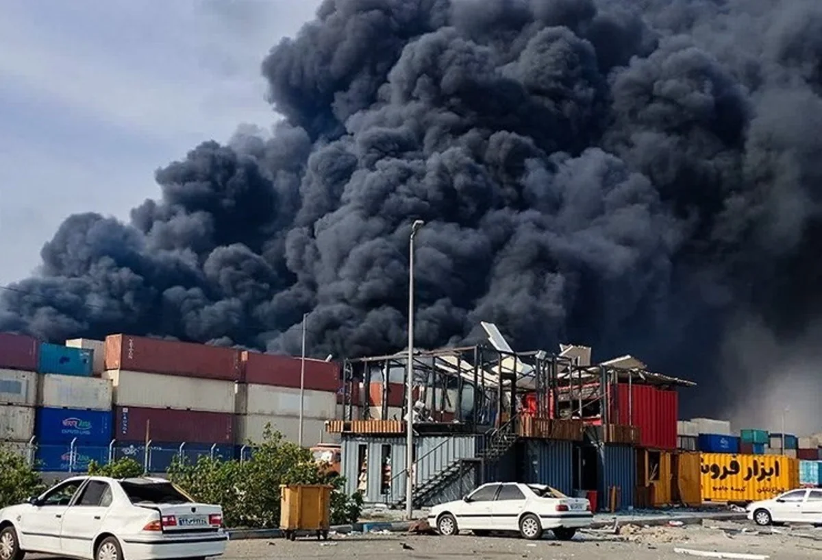 Two held in Iran after deadly port explosion