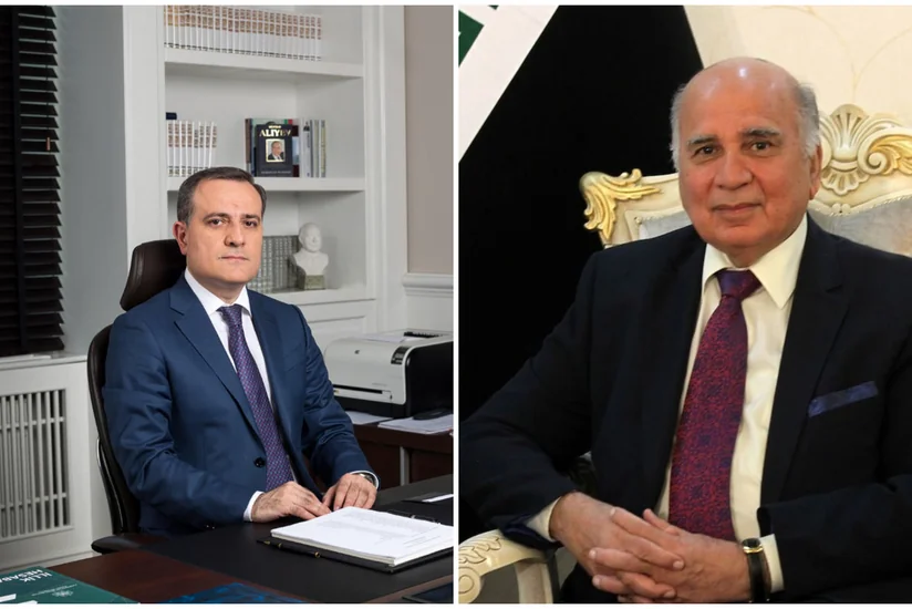 Джейхун Байрамов поговорил с иракским коллегой