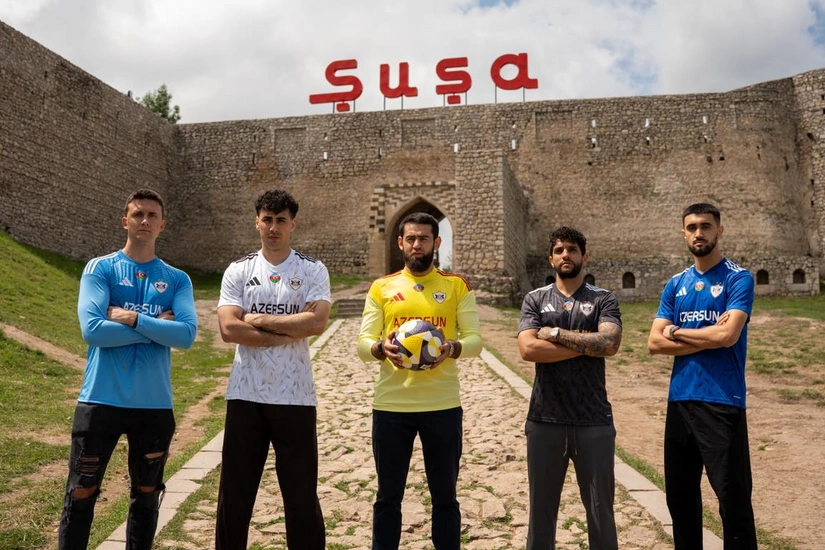 Qarabağ klubu Şuşada yeni formalarını təqdim edib