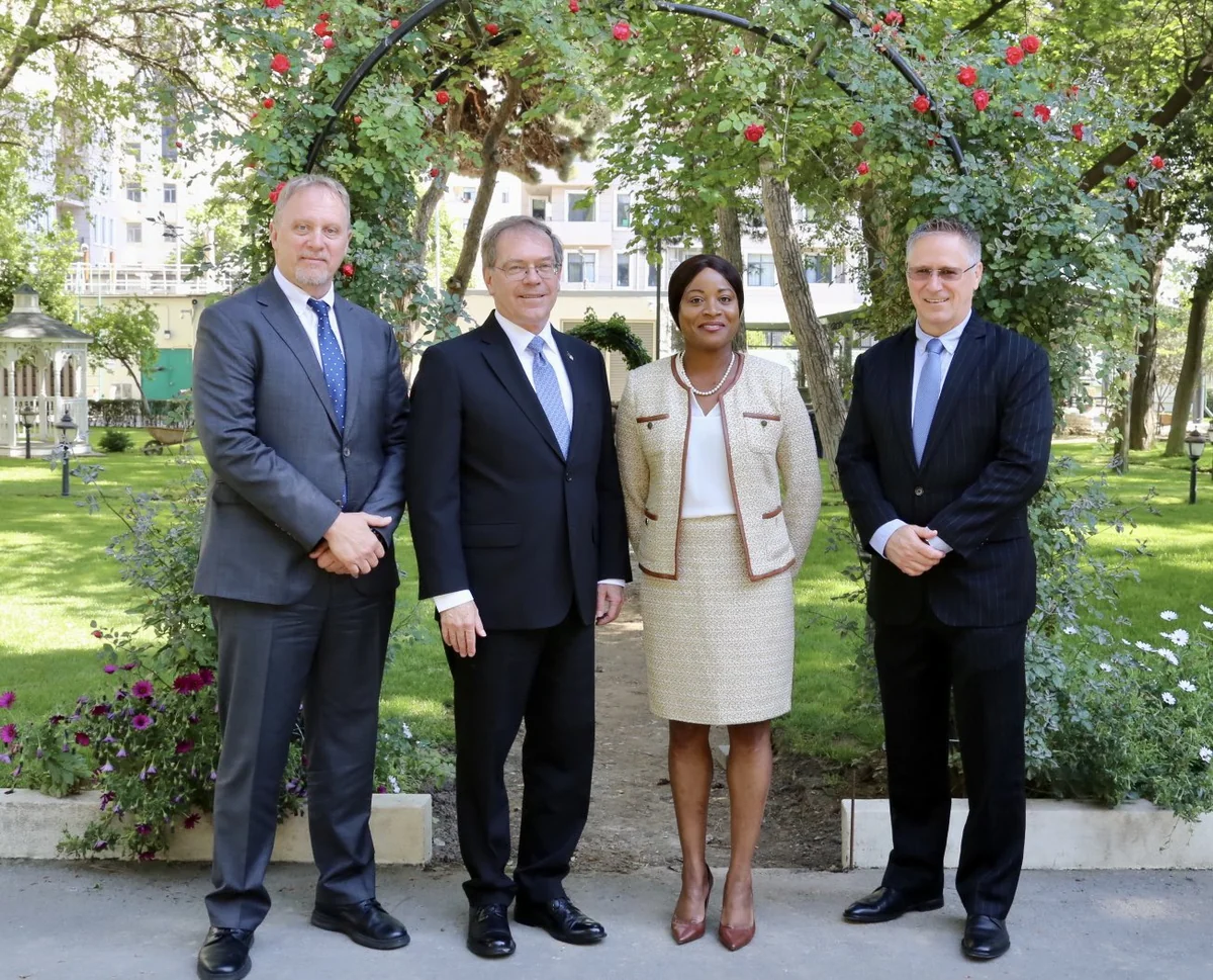 Delegation of US European Command Joint Interagency Counter Trafficking Center arrives in Baku