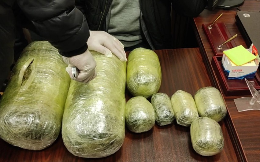 Keçmiş məhkumdan 12 kiloqram narkotik vasitə götürülüb