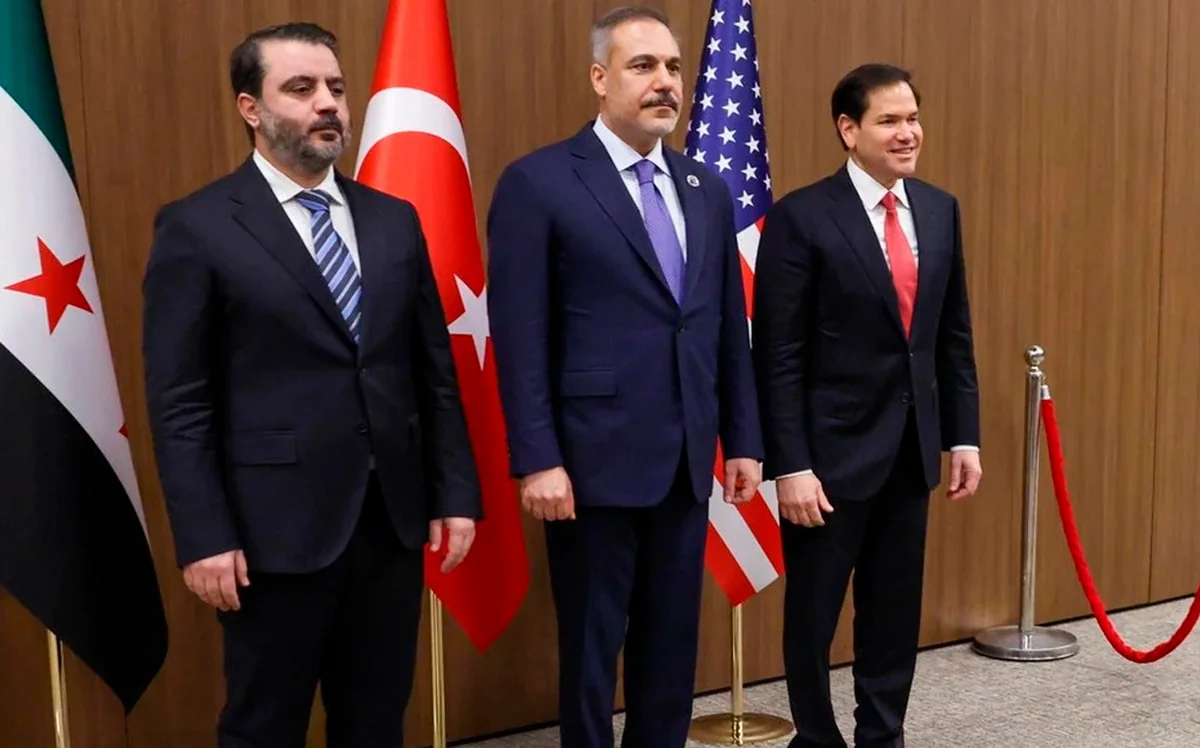 Turkish, US, Syrian top diplomats hold trilateral meeting