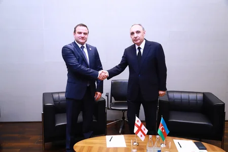 Kamran Əliyev gürcüstanlı həmkarını Bakıda noyabrda keçiriləcək beynəlxalq tədbirə dəvət edib