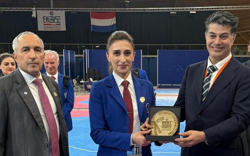 Azerbaijan's Aygul Abdullayeva named best referee in Netherlands