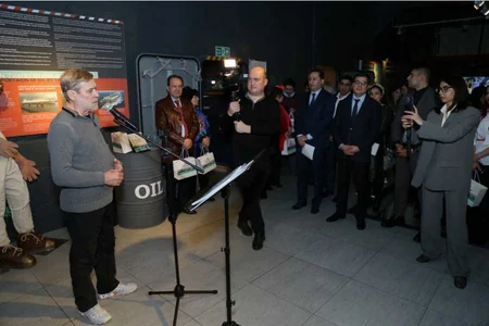 ASCO Xəzərin dibindən tapılmış eksponatları sərgiyə çıxarıb