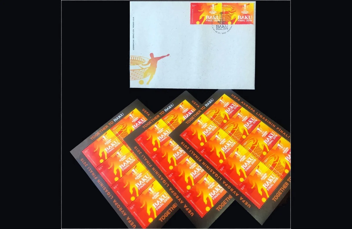 “UEFA Avropa Liqasının finalı 2019”a həsr olunmuş poçt markası buraxılıb