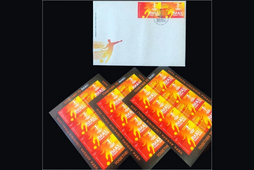 “UEFA Avropa Liqasının finalı 2019”a həsr olunmuş poçt markası buraxılıb