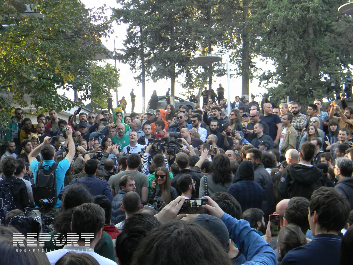 Tbilisidə marixuana festivalının təşkilatçısı saxlanılıb - FOTO