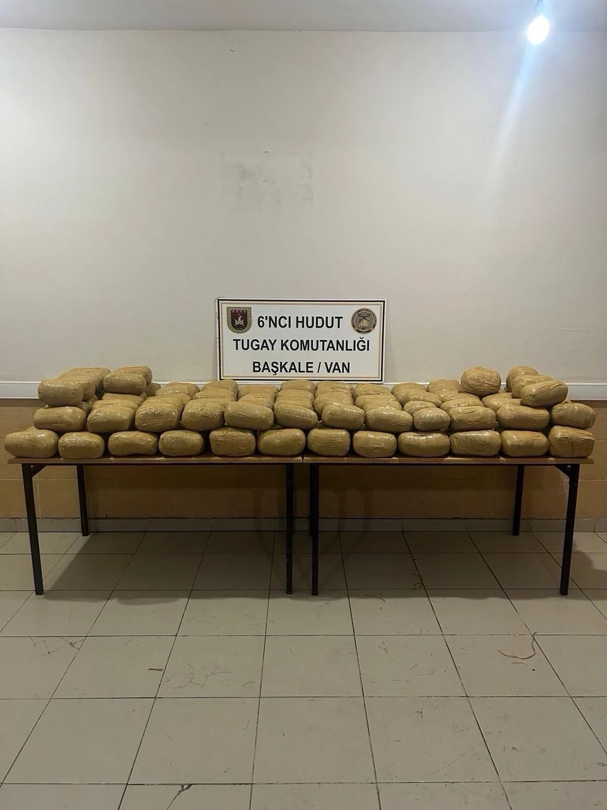 Türkiyə sərhədçiləri 143 kiloqram narkotik ələ keçiriblər