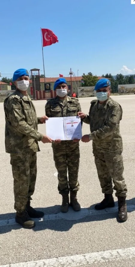 Türkiyədə “Dağ komando kursunda” iştirak edən Azərbaycan hərbçilərinin buraxılış mərasimi keçirilib