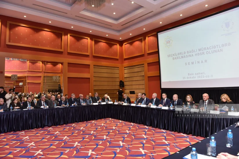 MSK seçki hüququ ilə bağlı müraciətlərə baxılmasına həsr olunan seminar keçirib