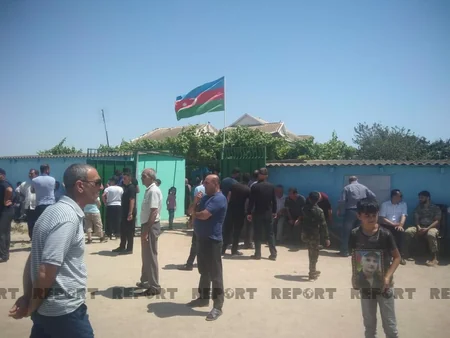 Похоронен шехид Отечественной войны