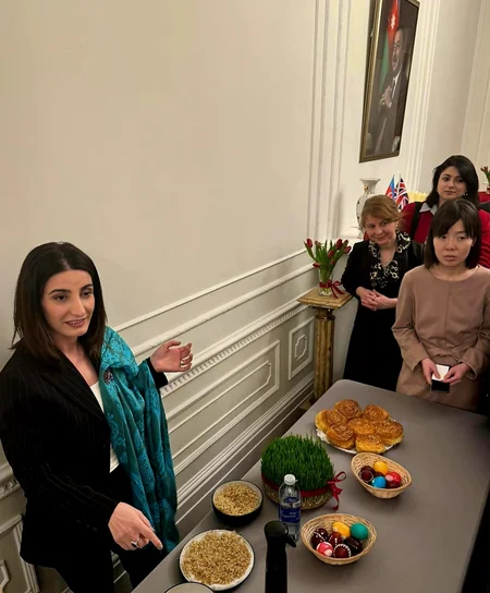Azərbaycanın Londondakı səfirliyində xanımlar üçün Novruz şənliyi keçirilib