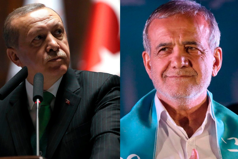 Turkish leader, new Iranian president mull regional issues