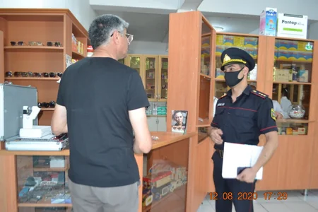 Mingəçevirdə polis reydi