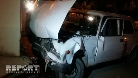Bərdədə ağır yol qəzası baş verib, 5-i uşaq olmaqla 8 nəfər yaralanıb - FOTO