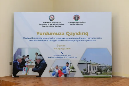Şirvanda keçmiş məcburi köçkünlərə ödənişsiz hüquqi yardım göstərilib