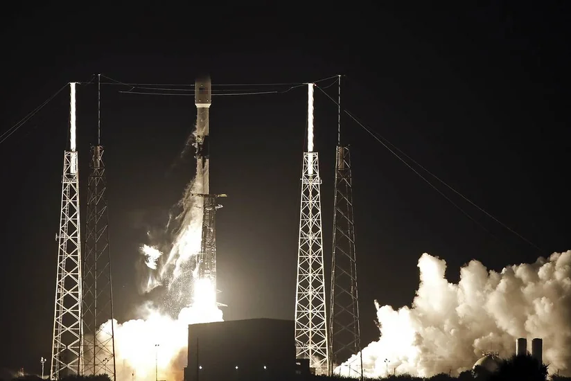 SpaceX осуществила в США запуск ракеты со спутниками для сети Starlink